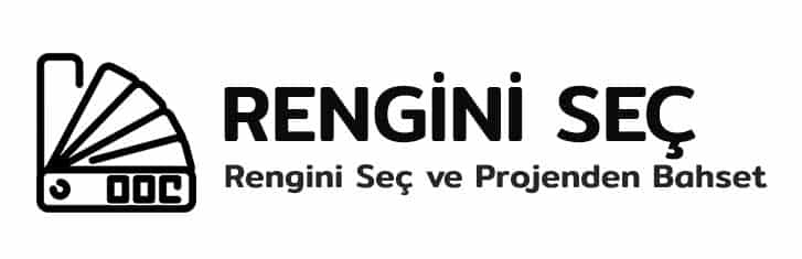 Boyacıyım sitemizin Hakkımızda sayfamızda kullanılan görselde, rengini seç ve projenden bahset başlığı ve renk skalası var.