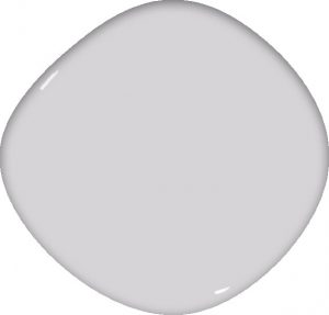 Görselde, açık gri duvar boyası renkleri içerisinde yer alan Dyo 7344 renginde bir damla var.