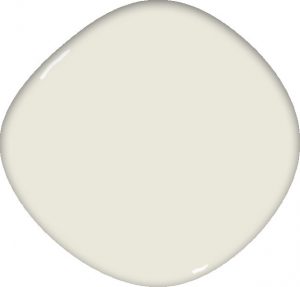 Görselde, Jotun 0486 kuş tüyü kodlu açık gri duvar boyası renginde bir damla var.