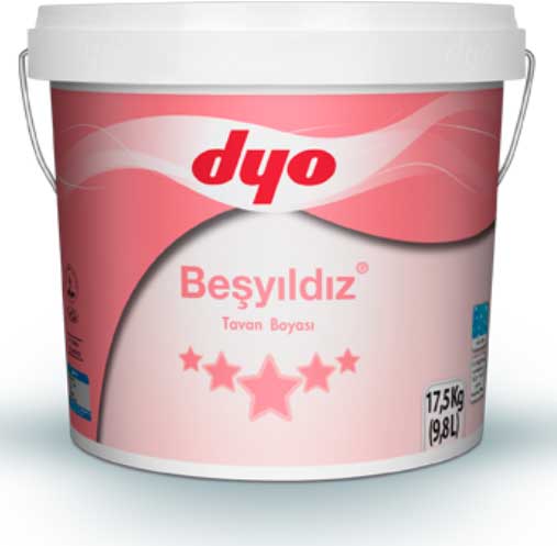 Dyo Beşyıldız Tavan İç Cephe Boya Fiyatlari 2022. Dyo Beşyıldız Tavan Boyası Fiyatları.