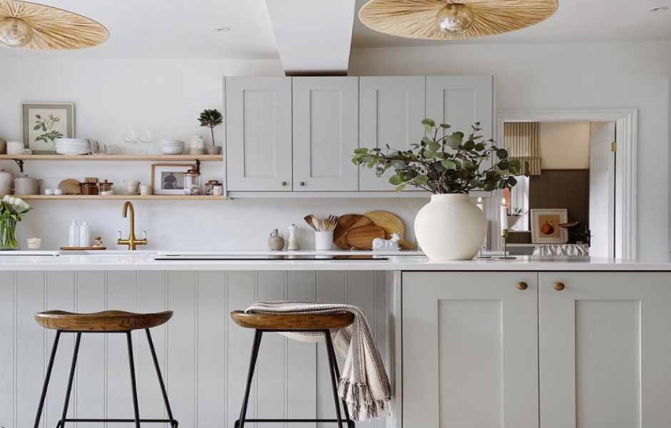 Kirli Beyaz Mutfak Dolabı Renkleri.