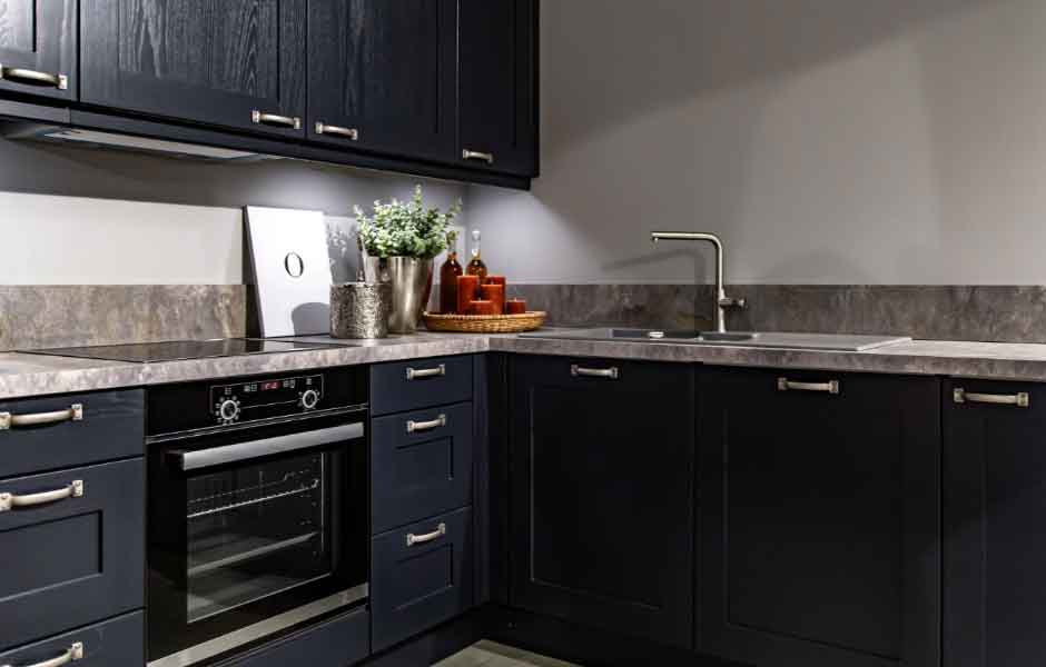 Mutfak Dolabı Renkleri - Siyah.