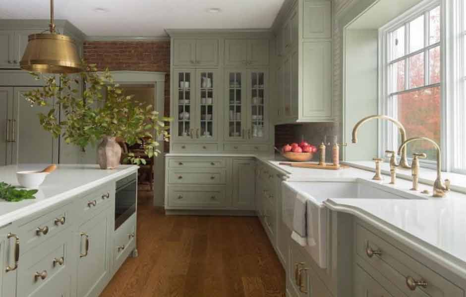 Yeşil Mutfak Dolabı Renkleri.