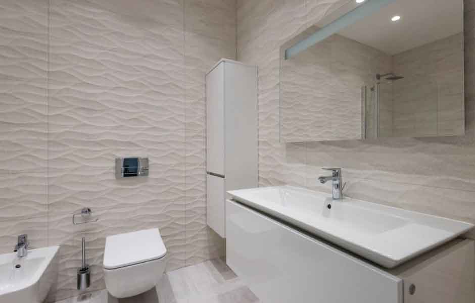 Dalgalı Banyo Fayans Modelleri