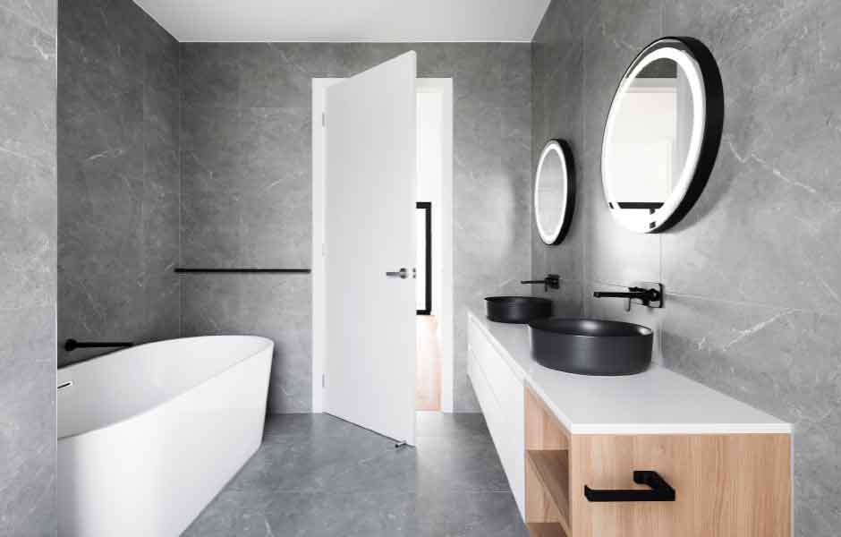 Geniş Formatlı Banyo Fayans Modelleri