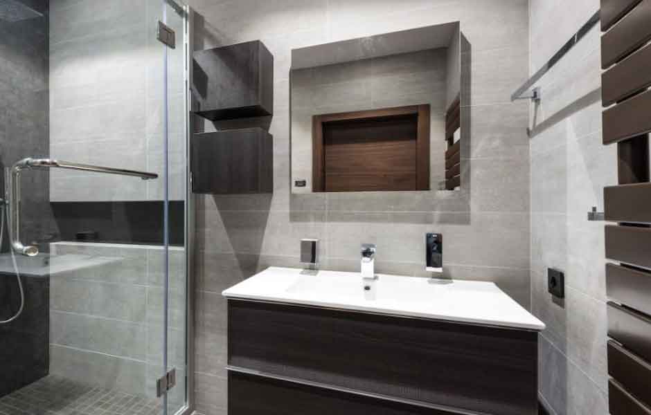 Gri Banyo Fayans Modelleri
