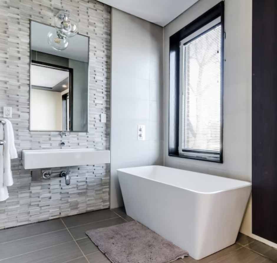 Dokulu Banyo Fayans Modelleri
