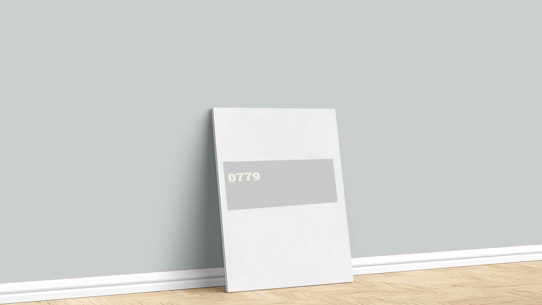 Dyo Gri 0779 İç Cephe Boya Rengi. Görselde, İstanbul boyacı ustası Boyacıyım tarafından Dyo gri 0779 boya rengi ile boyanmış bir duvar var.