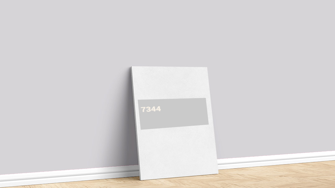 Dyo Gri/ Beyaz 7344 İç Cephe Boya Rengi. Görselde, İstanbul boyacı ustası Boyacıyım tarafından Dyo beyaz 7344 rengi ile boyanmış bir duvar var.