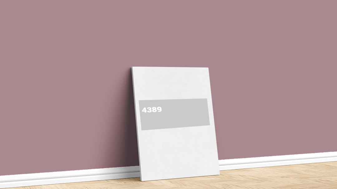 Dyo Kırmızı Magenta 4389 İç Cephe Boya Renkleri. Görselde, İstanbul boyacı ustası Boyacıyım tarafından Dyo kırmızı magenta 4389 rengi ile boyanmış bir duvar var.