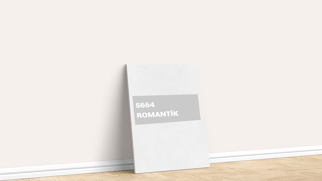 Dyo Kırmızı / Magenta 5664 Romantik İç Cephe Boya Rengi. Görselde, İstanbul boyacı ustası Boyacıyım tarafından Dyo kırmızı magenta 5664 Romantik isimli boya rengi ile boyanmış bir duvar var.