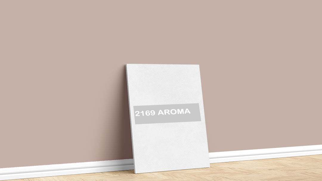 Jotun Pembe 2169 Aroma Boya Rengi. Görselde, İstanbul boyacı ustası tarafından Jotun 2169 Aroma isimli pembe iç cephe boya rengi ile boyanmış bir duvar var.